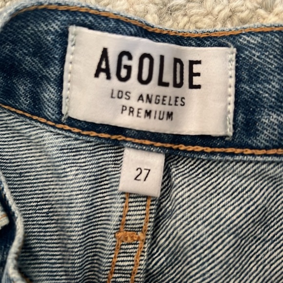 Agolde Parker distressed long shorts - Picture 3 of 3